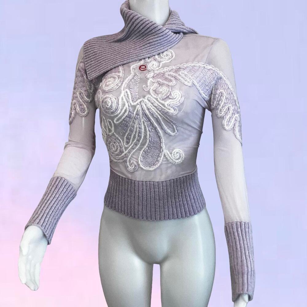 Vintage 90s y2k turtleneck made in Italy